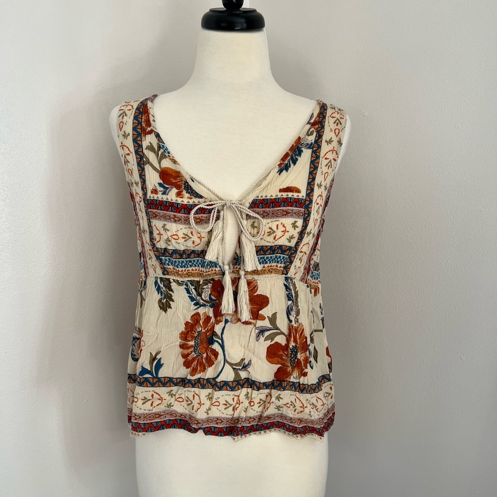 Floral Print Tank